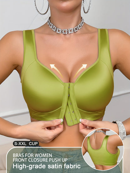 Women’s Front Closure Wireless Bra - Easy Front Fastening – view 16