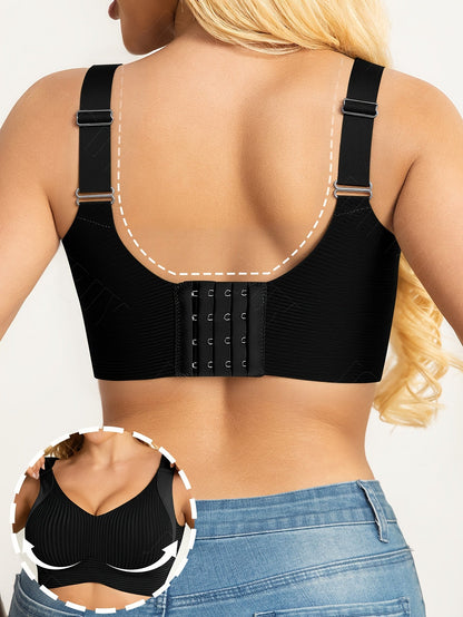 Women's Full-Coverage Soft Support Bra - 6-Pack Fixed Padding, Medium Support – view 3