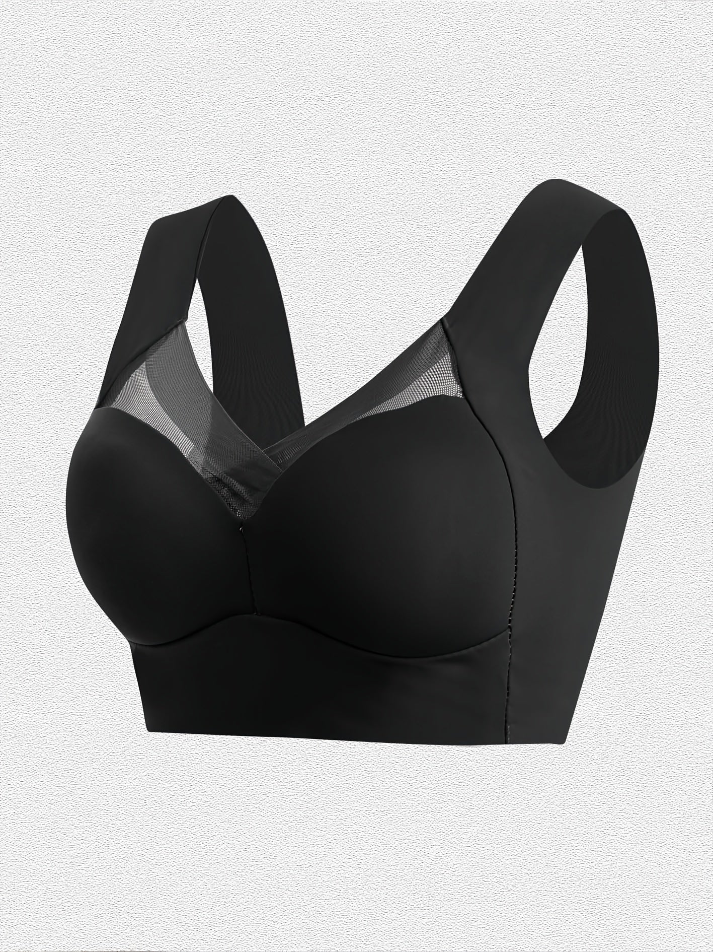 Women's Full-Coverage Sports Bra - 5-Pack Removable Pads, Everyday Support – view 3