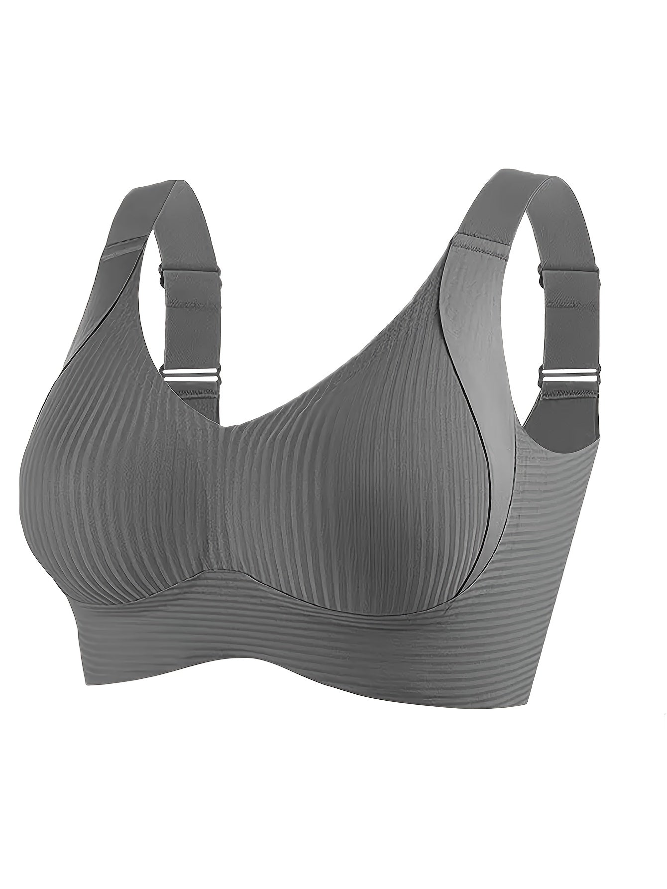 Women's Full-Coverage Sports Bra - 6-Pack Removable Pads, Everyday Support detail view