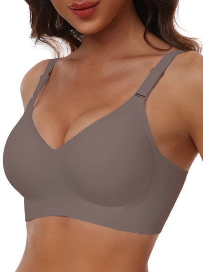 Women's Full-Coverage Wireless Bra - Fixed Padding, High Support – view 13
