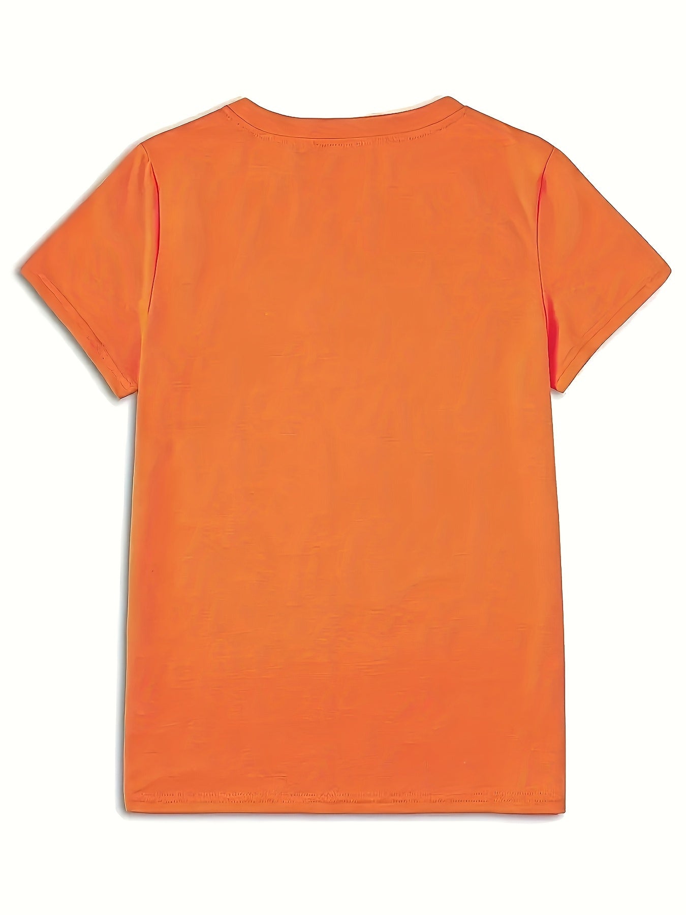 Women's Graphic Print Blouse - Crew Neck detail view