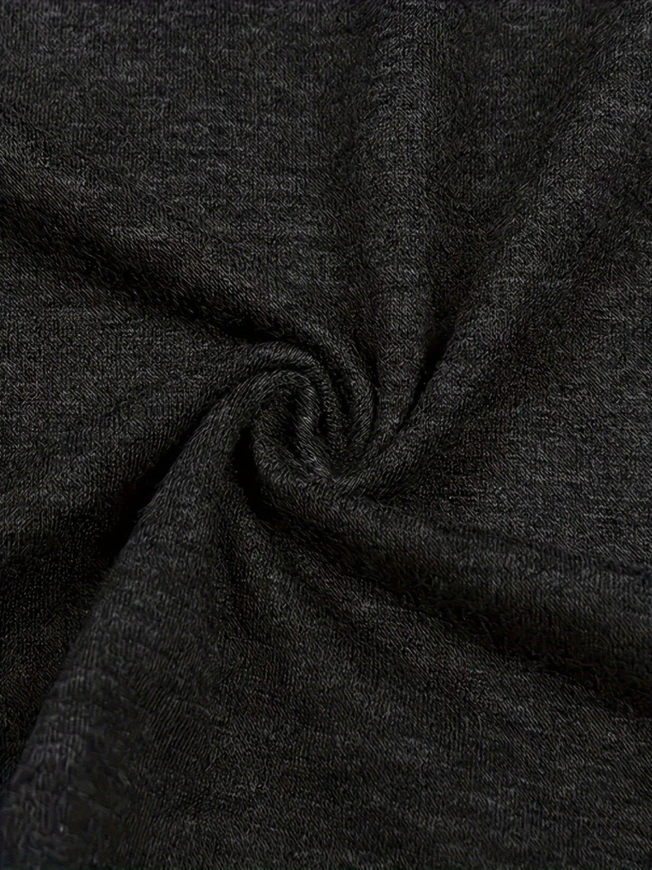 Women's Graphic Print Blouse - Regular Fit – Dark Gray detail view