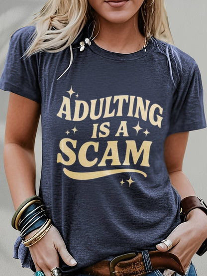 Women's Graphic Print Blouse - Regular Fit – White / Black detail view