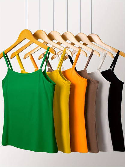 Women's Graphic Print Camisole - Short Sleeve – Mixed colors Viscose – view 2