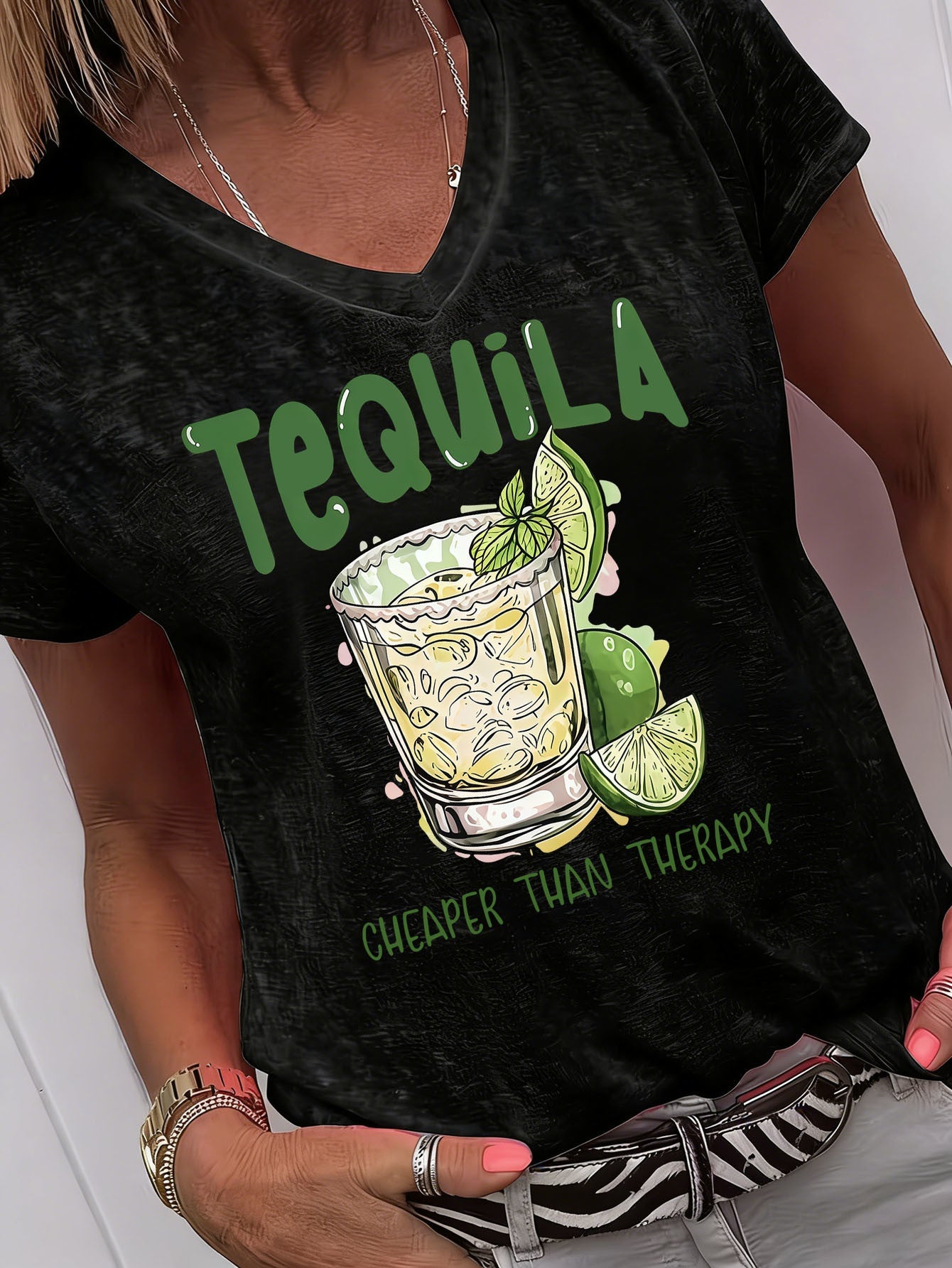 Women's Graphic Print Shirt - Short Sleeve – Sizes S–XXL – view 7