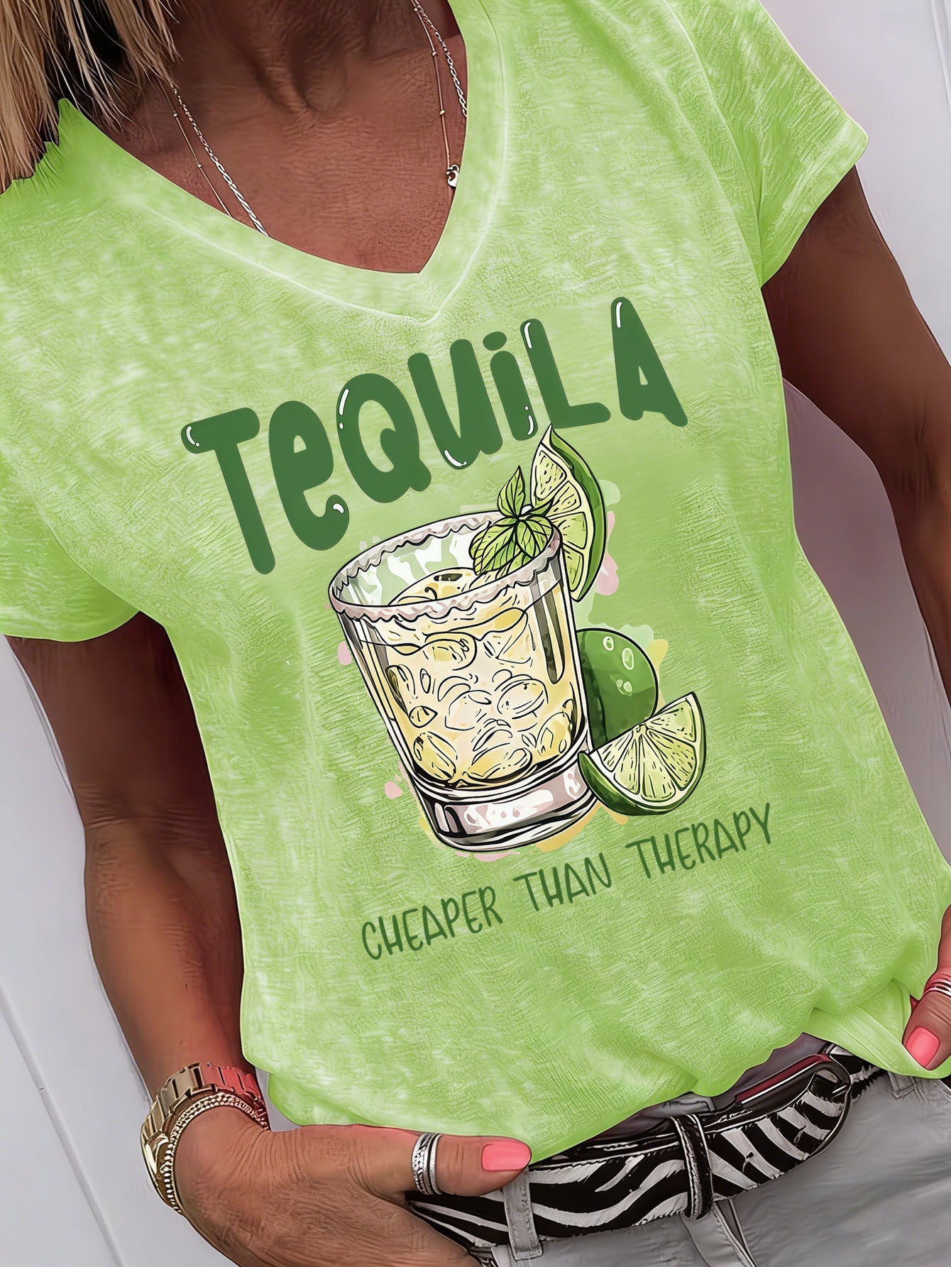 Women's Graphic Print Shirt - Short Sleeve – Sizes S–XXL – view 8