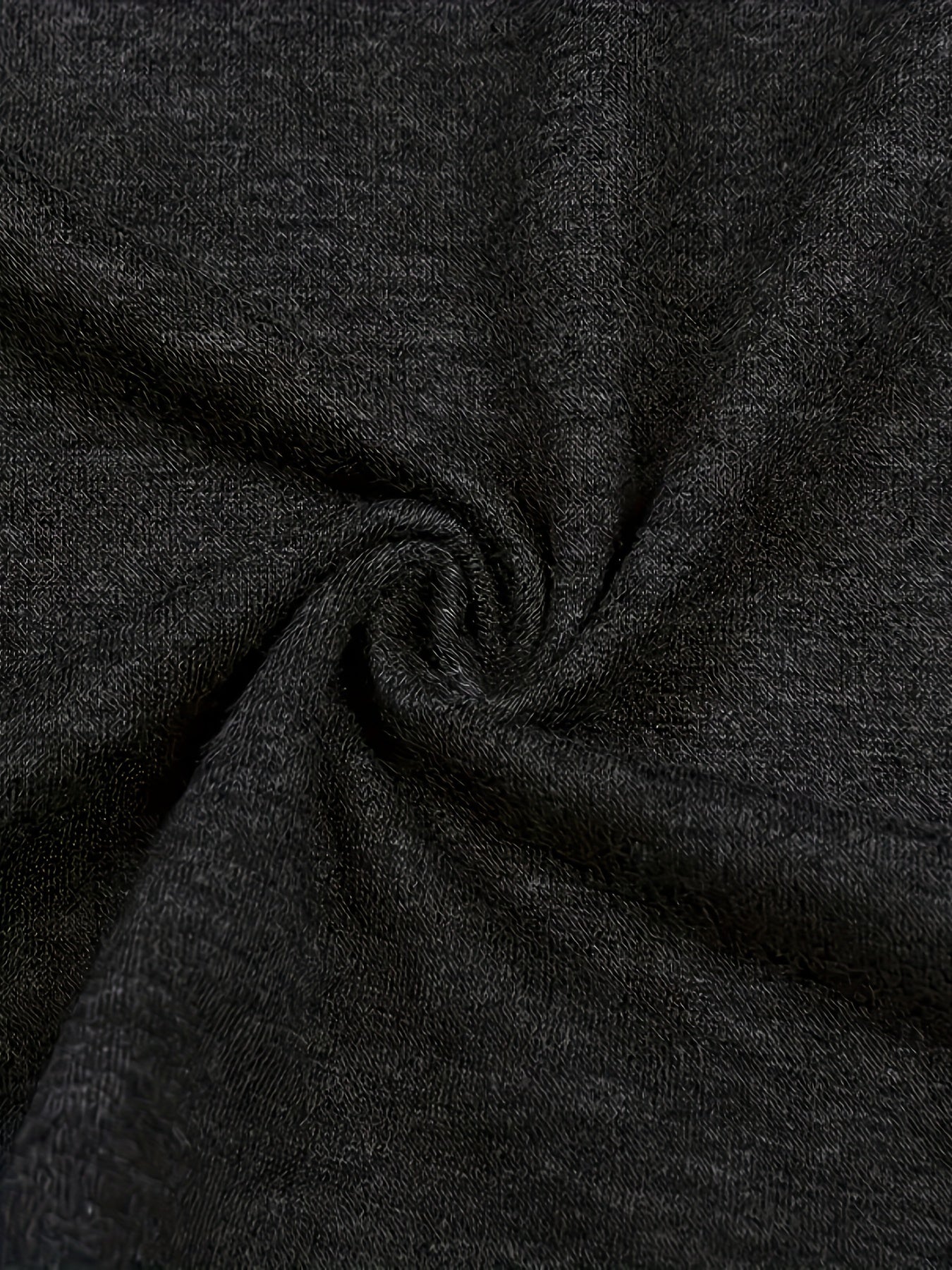 Women's Graphic Print T-Shirt - Crew Neck Short Sleeve – Dark Gray / Black detail view