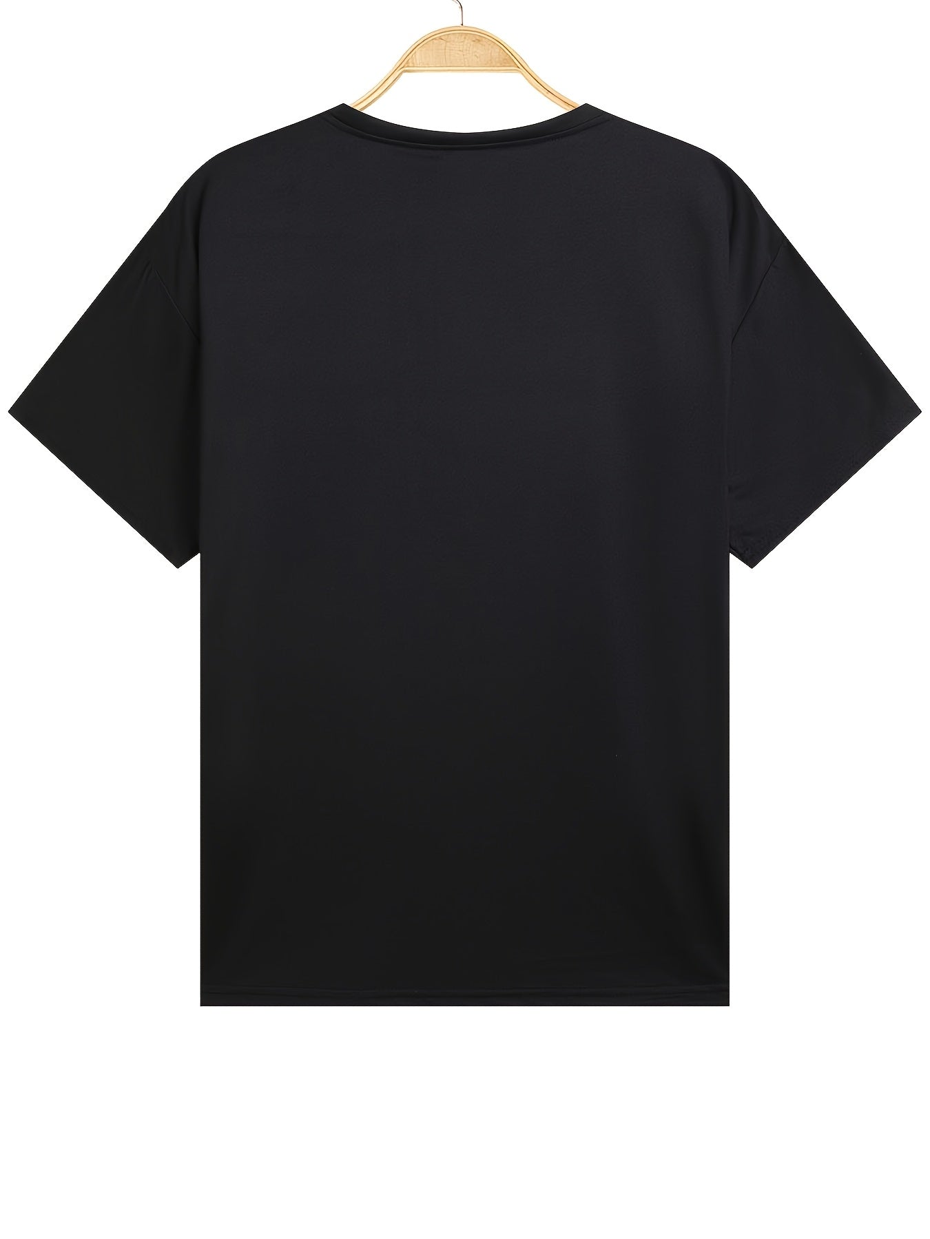 Women's Graphic Print T-Shirt - Crew Neck Short Sleeve – Pink / Black detail view
