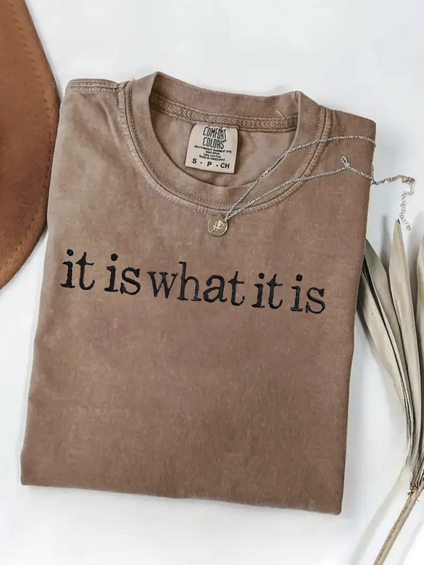 Women's Graphic Print T-Shirt - Crew Neck Short Sleeve Retro Wash detail view