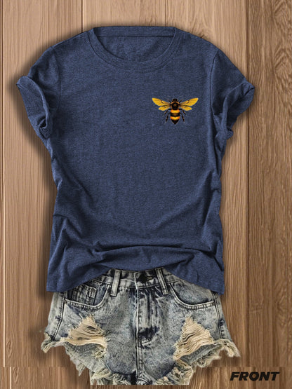 Women's Graphic Print T-Shirt - Regular Fit – 16-Variant Selection detail view