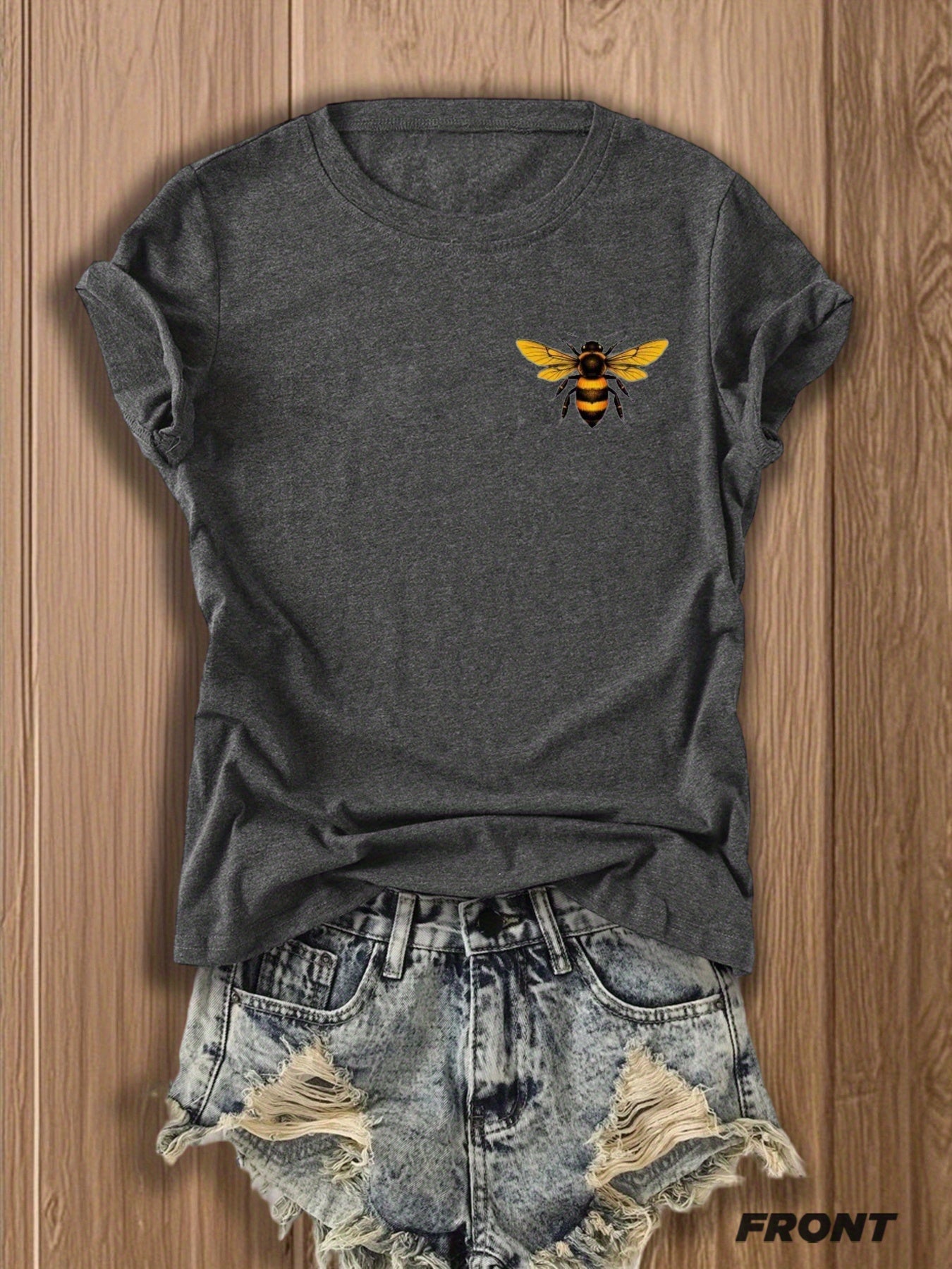 Women's Graphic Print T-Shirt - Regular Fit – 16-Variant Selection detail view