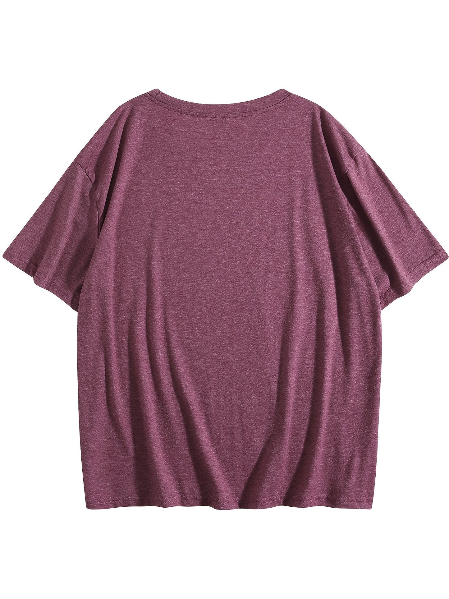 Women's Graphic Print T-Shirt - Regular Fit – Dark Gray / Navy Color detail view