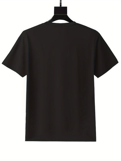 Women's Graphic Print T-Shirt - Round Neck Short Sleeve – Black / 6-Variant Selection detail view