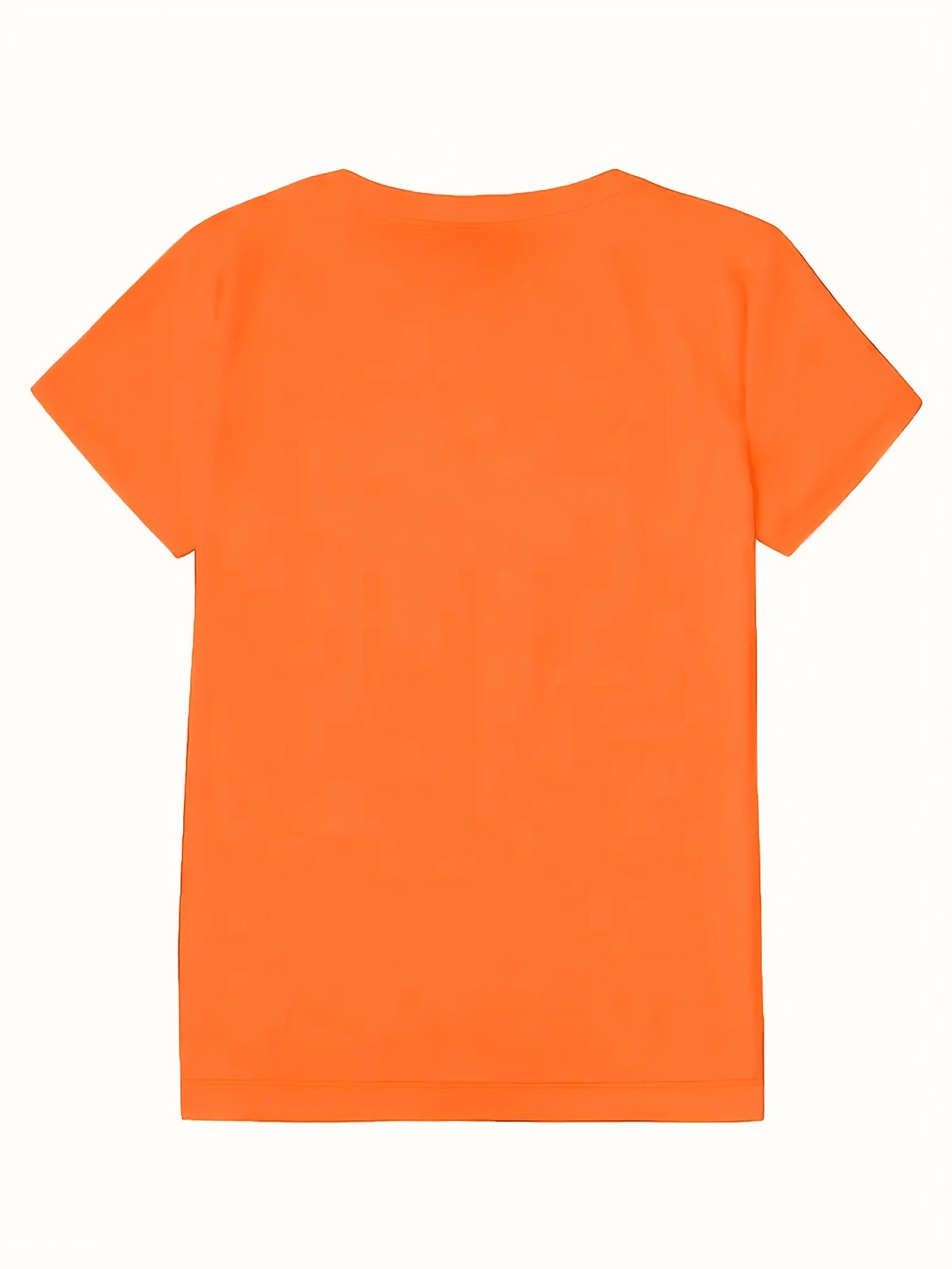 Women's Graphic Print T-Shirt - Round Neck Short Sleeve – Light Grey / Sky Blue detail view