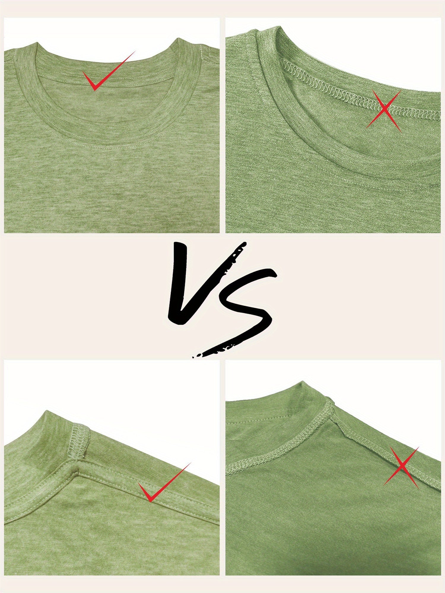 Women's Graphic Print T-Shirt - Round Neck Short Sleeve – Olive / Grey – view 37