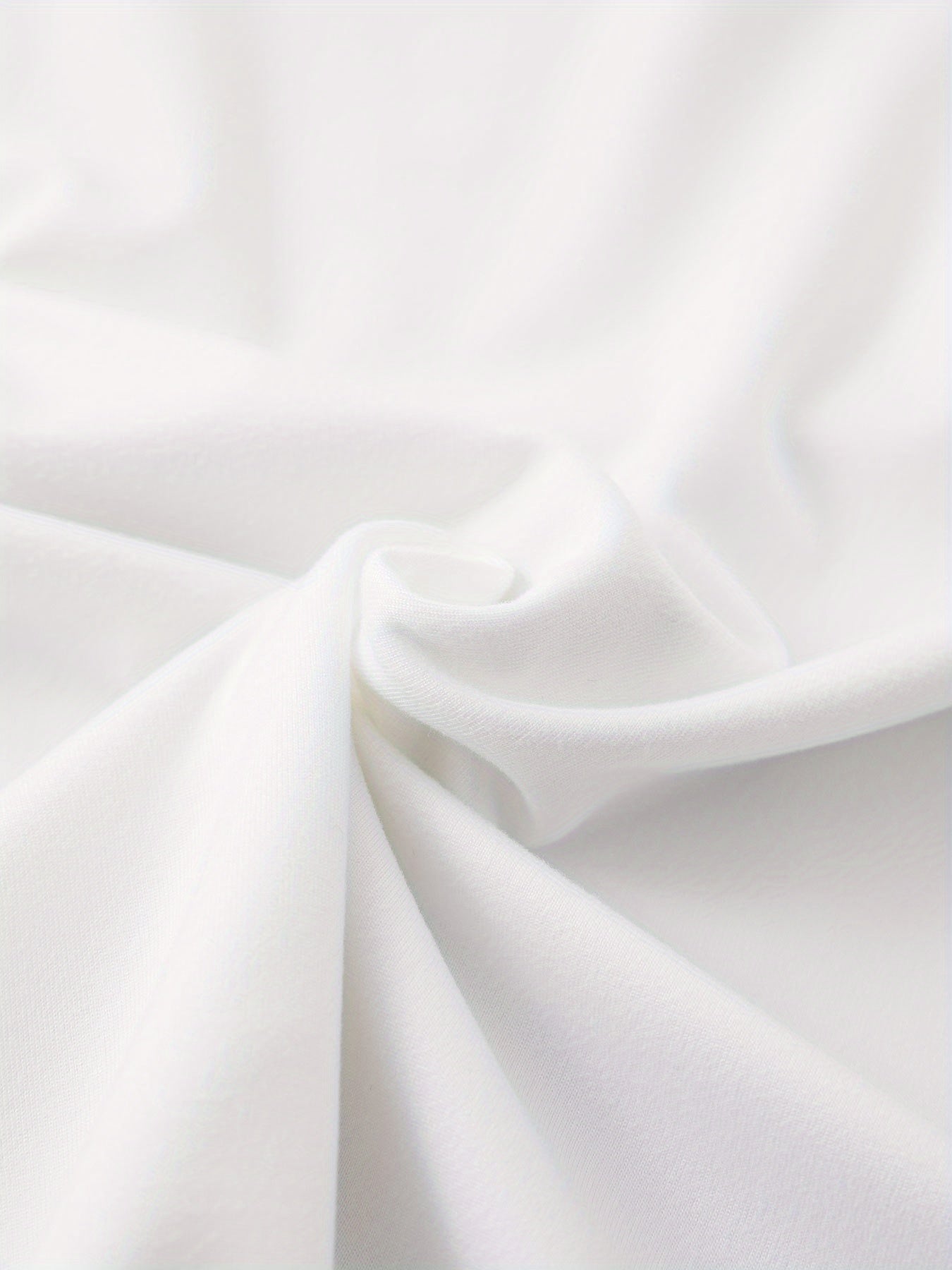 Women's Graphic Print T-Shirt - Round Neck Short Sleeve – White Graphic Design 28837 detail view