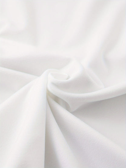 Women's Graphic Print T-Shirt - Round Neck Short Sleeve – White Graphic Design 28837 detail view