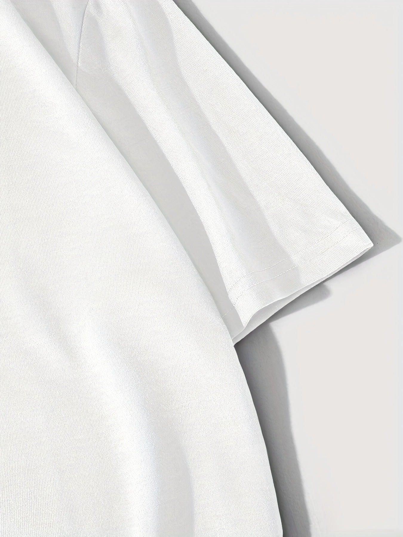 Women's Graphic Print T-Shirt - Round Neck Short Sleeve – White Graphic Design 99013 detail view