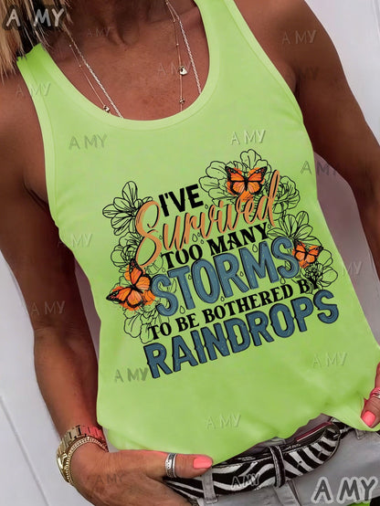 Women's Graphic Print T-Shirt - Short Sleeve – 6-Color Selection – Grey option – main product image