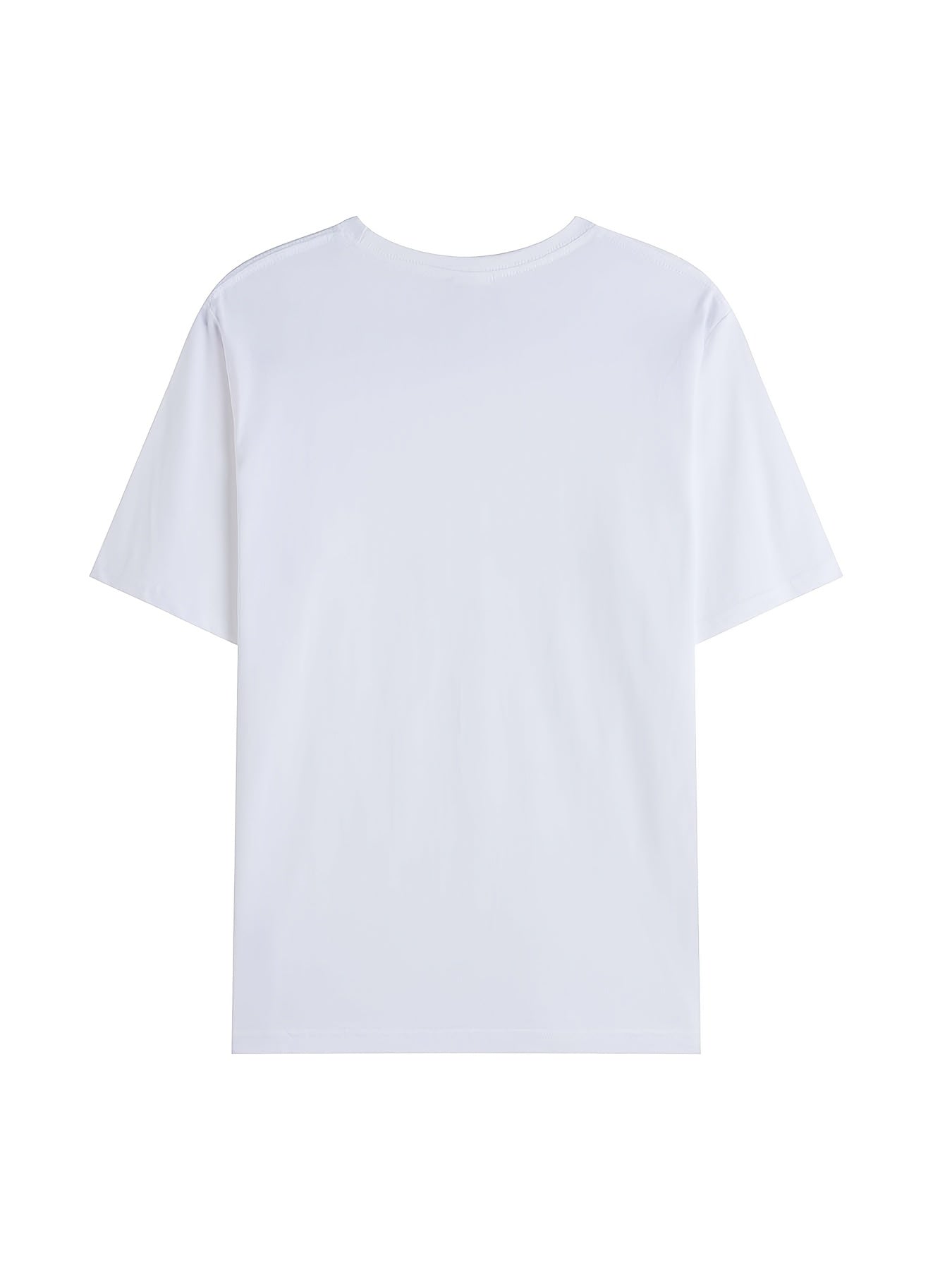 Women's Graphic Print T-Shirt - Short Sleeve – White Knit Short-Sleeve – view 10
