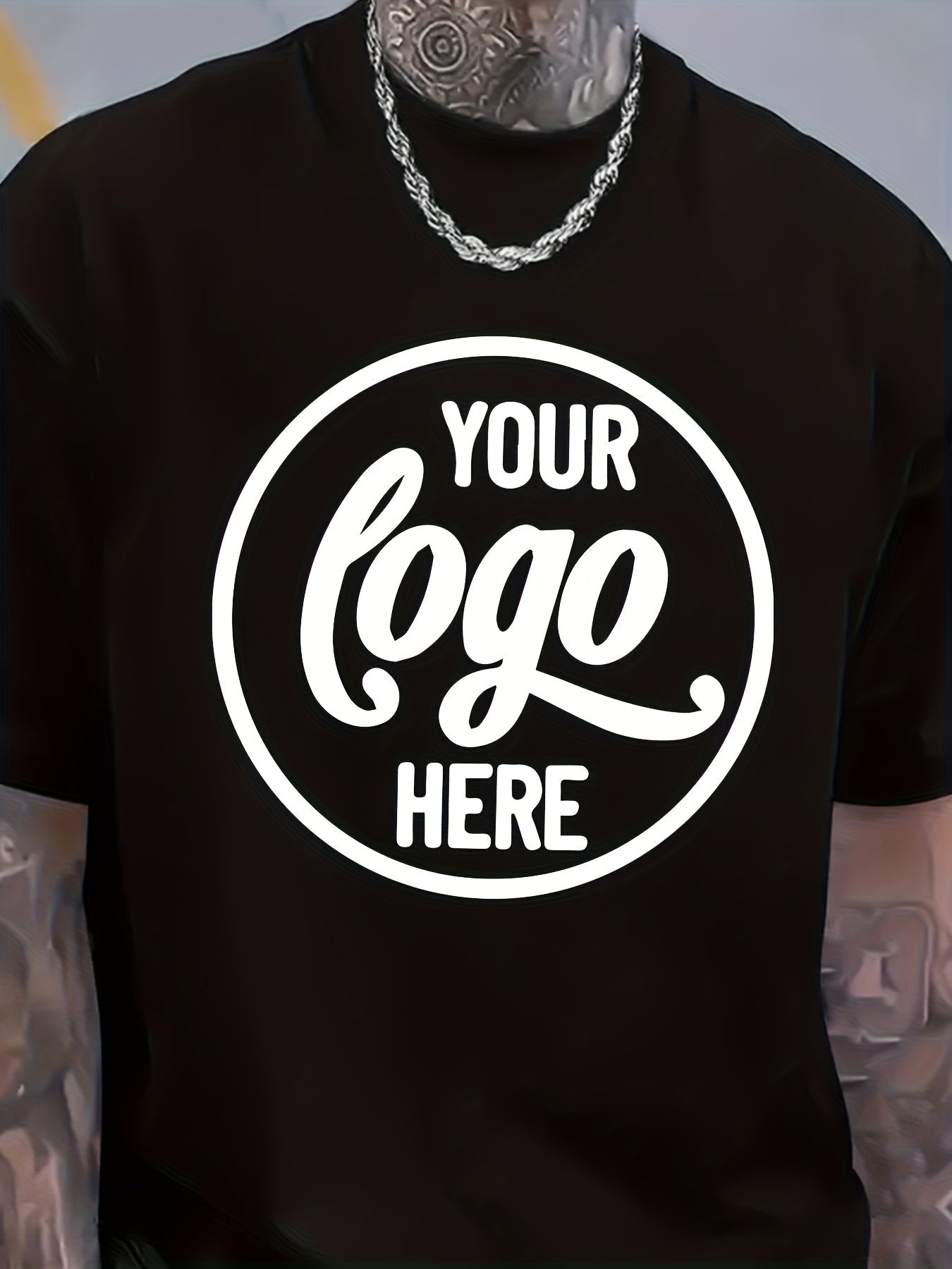 Women's Graphic Print T-Shirt - Short Sleeve – White Knit Short-Sleeve – White option – view 3