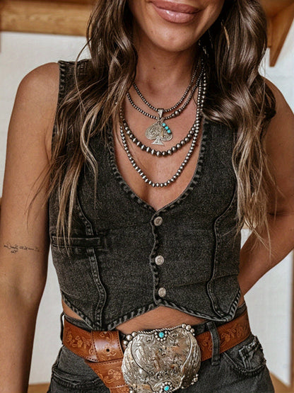 Women's Graphic Print Tank Top - Sleeveless – Sizes S–XL detail view
