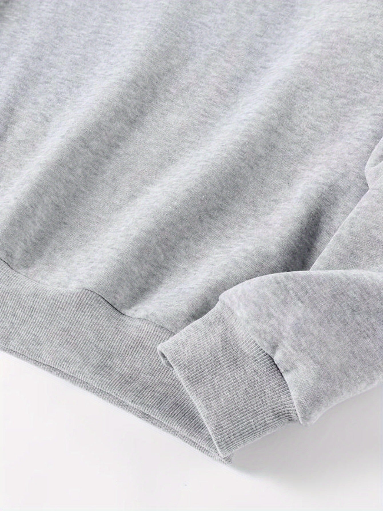 Women's Graphic Pullover Sweater - Crew Neck Long Sleeve detail view