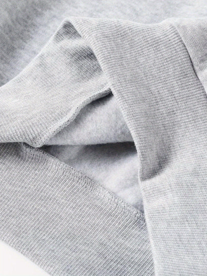 Women's Graphic Pullover Sweater - Crew Neck Long Sleeve detail view