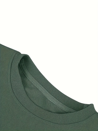 Women's Graphic Sweater - Crew Neck Long Sleeve detail view