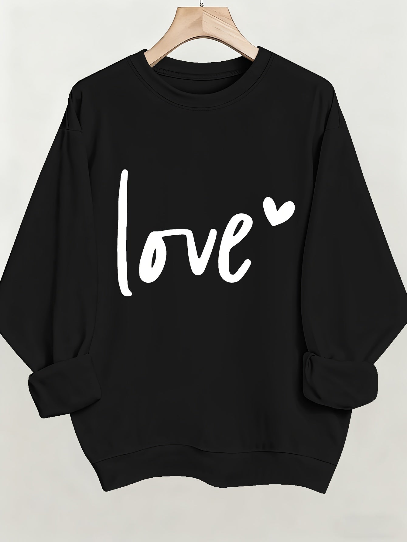 Women's Graphic Sweatshirt - Regular Fit Classic Neck – Red / Green – view 15