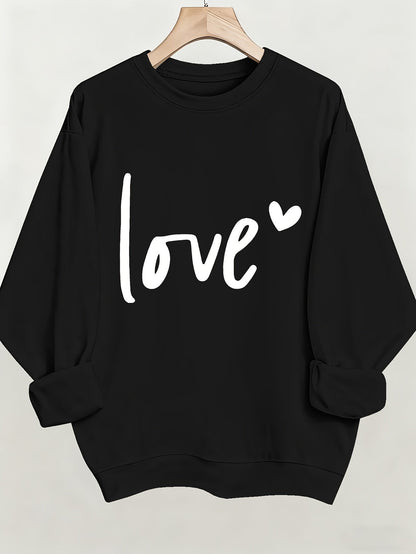 Women's Graphic Sweatshirt - Regular Fit Classic Neck – Red / Green – view 15