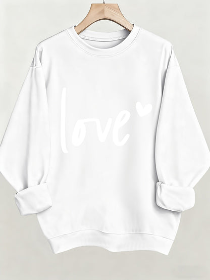 Women's Graphic Sweatshirt - Regular Fit Classic Neck – Red / Green – Red option – view 4