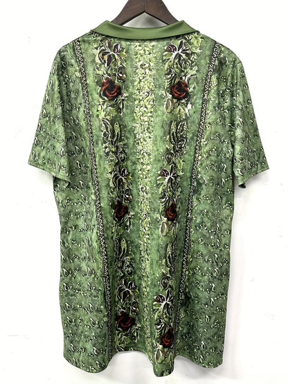 Women's Graphic T-Shirt - Floral Print detail view