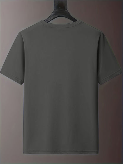Women's Heart Graphic T-Shirt - V-Neck Short Sleeve – Dark Gray / White detail view