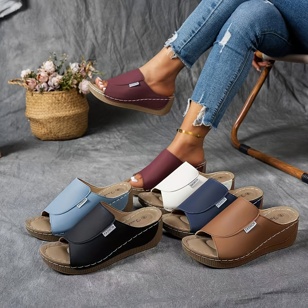 Women's Heeled Sandals – Breathable Cushioned for Everyday Wear – view 2