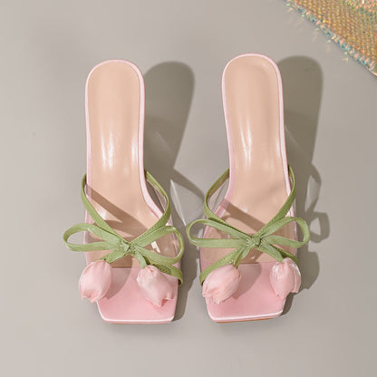 Women's Heeled Sandals - Slip-On – view 5