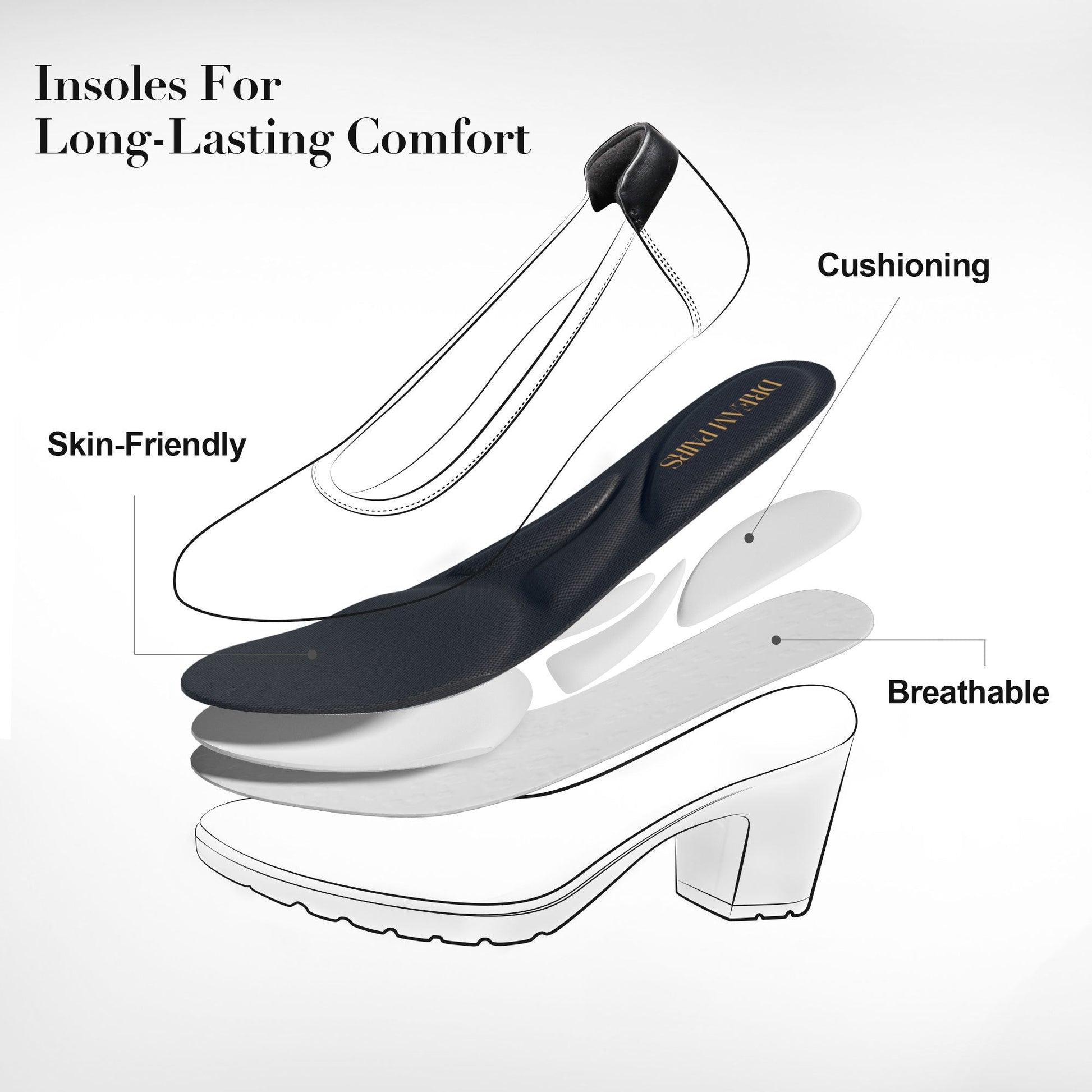 Women's Heels & Pumps – Breathable for Work & Events – view 3