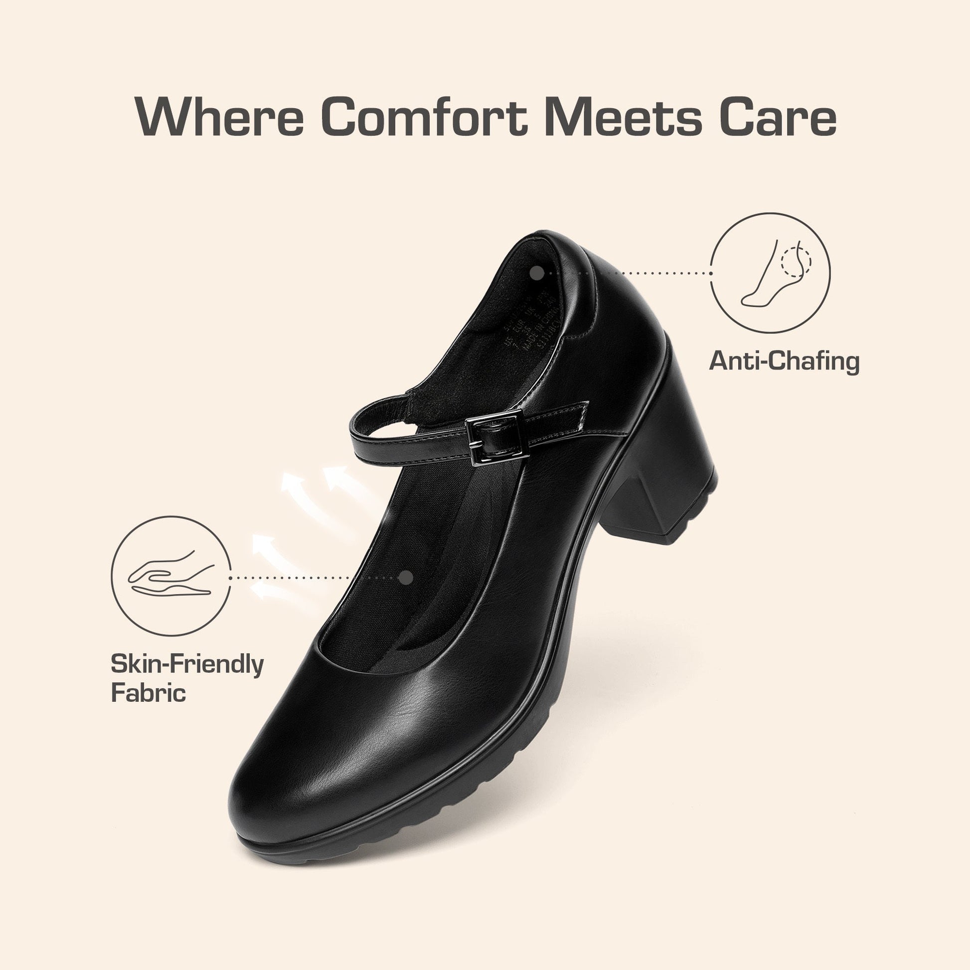 Women's Heels & Pumps - Breathable Mesh for Everyday Wear - Signature Style – view 6