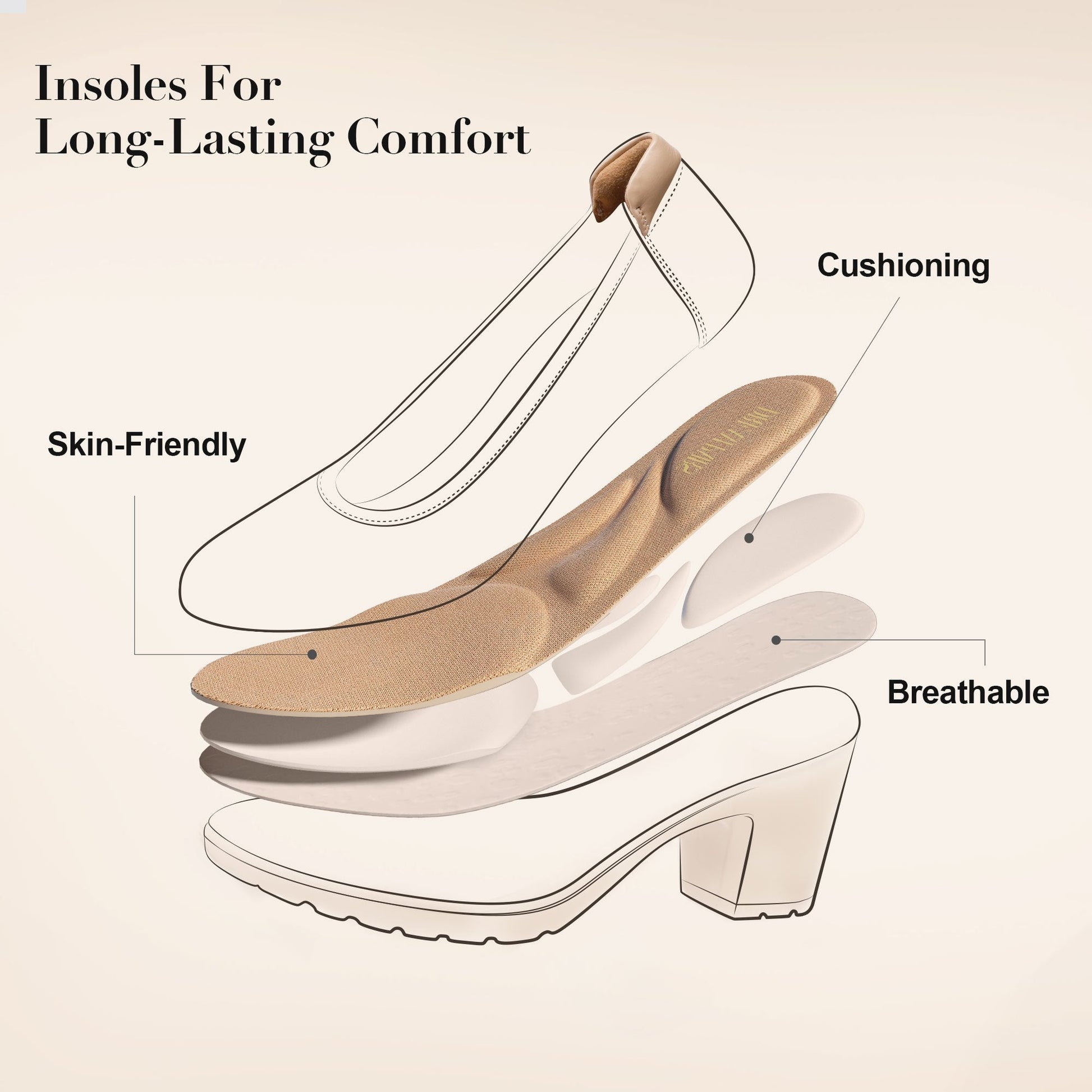 Women's Heels & Pumps – Breathable Mesh Non-Slip Sole for Everyday Wear – view 12