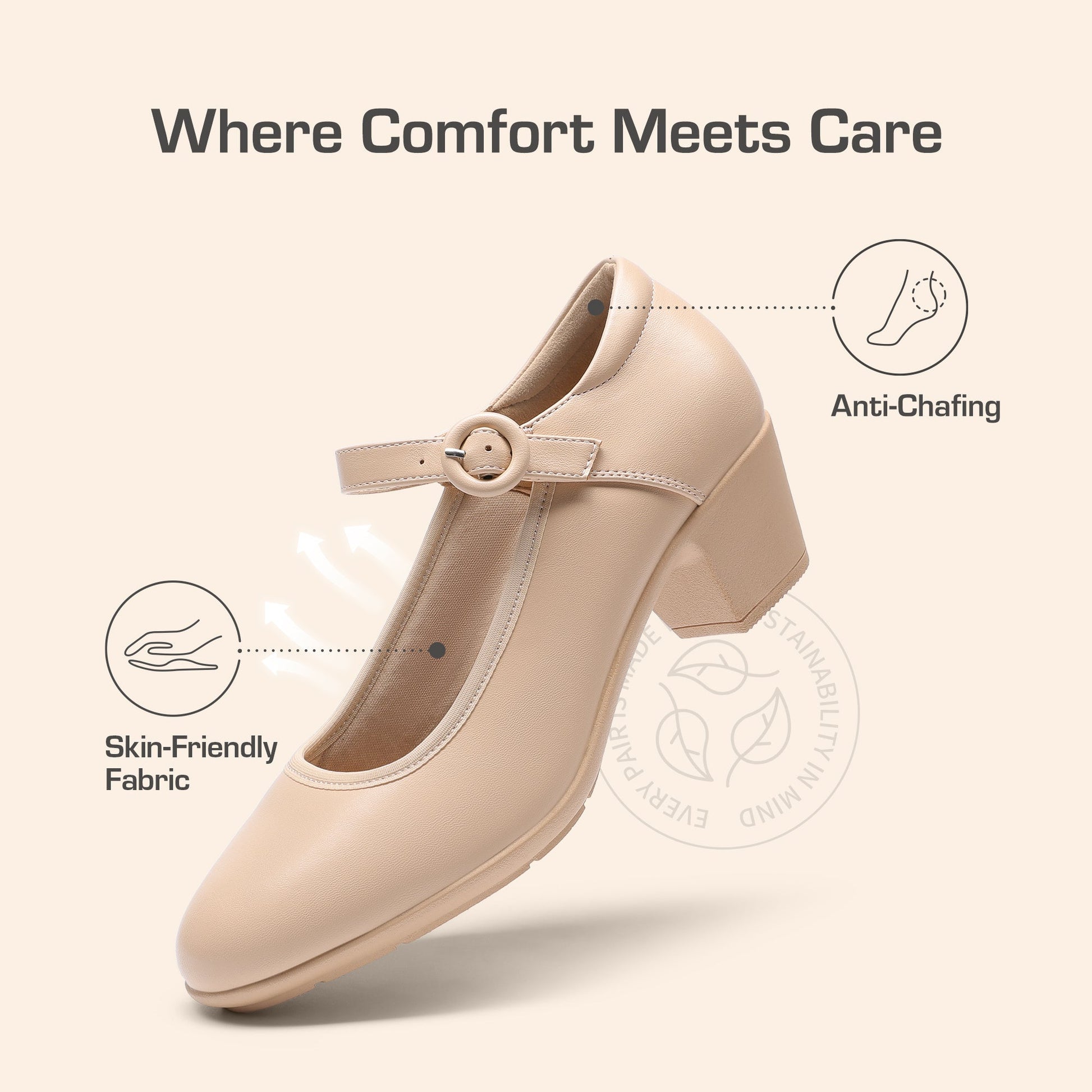 Women's Heels & Pumps – Breathable Non-Slip for Work & Events – view 5
