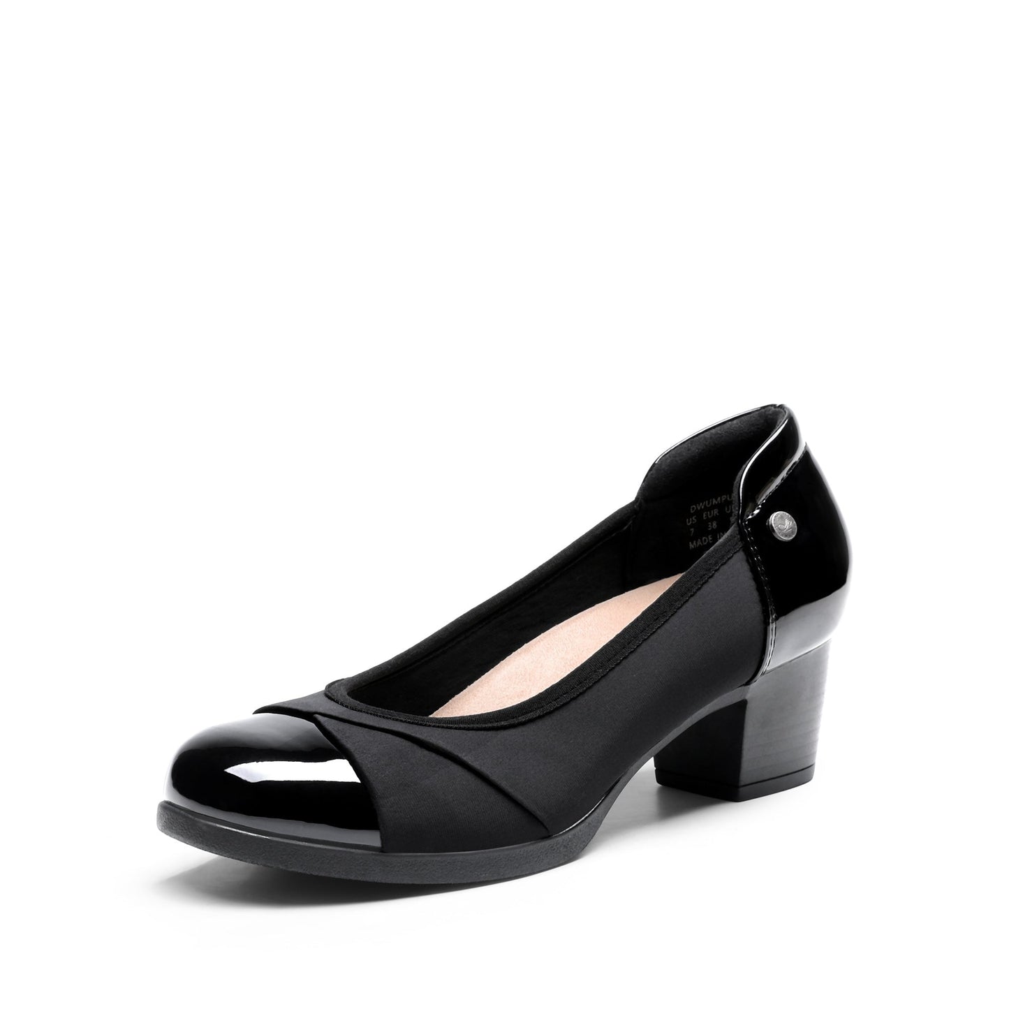 Women's Heels & Pumps – Breathable Slip-On for Everyday Wear – Black option – main product image