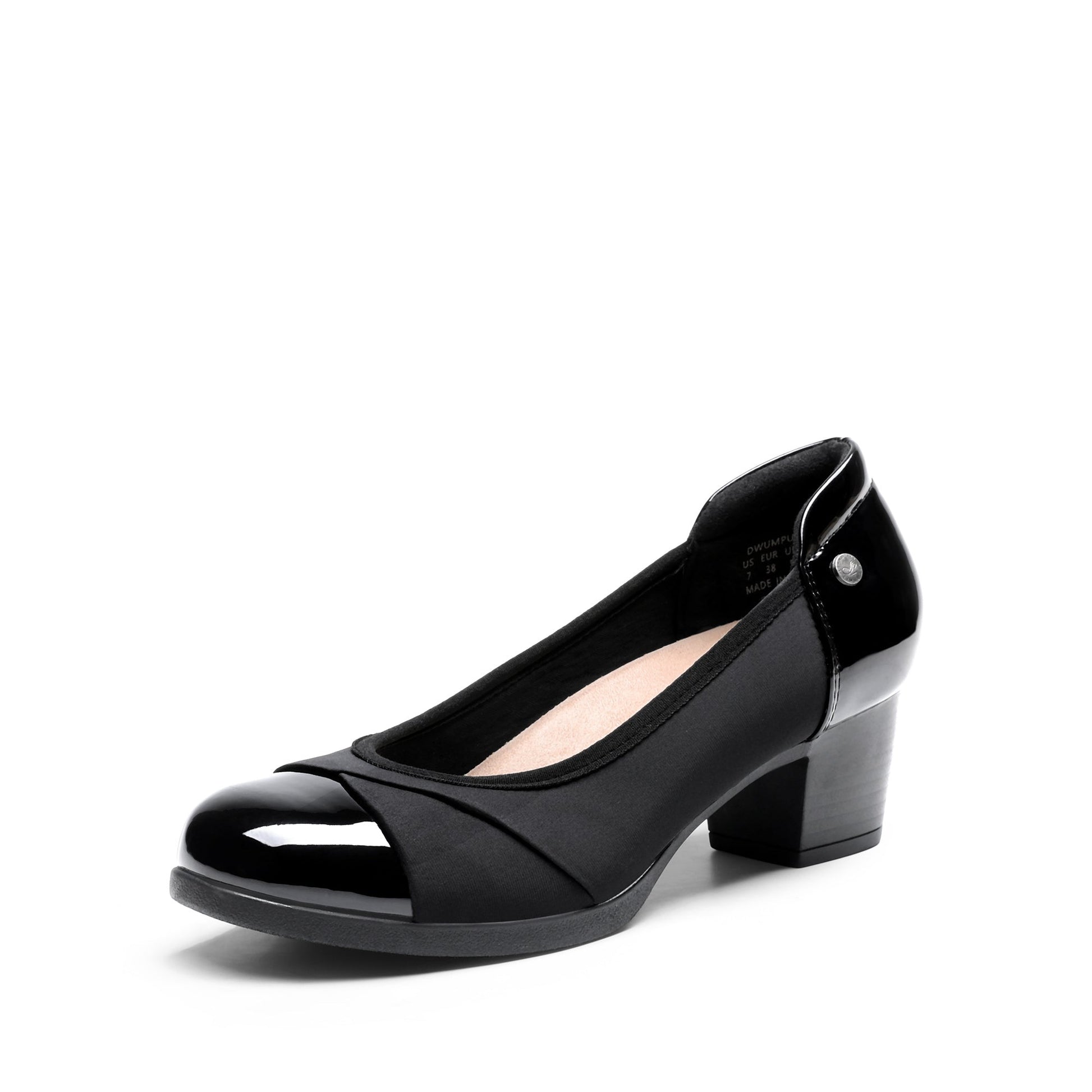 Women's Heels & Pumps – Breathable Slip-On for Everyday Wear – Black option – main product image