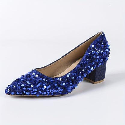 Women's Heels & Pumps - Comfort Fit for Everyday Wear – Blue – view 9