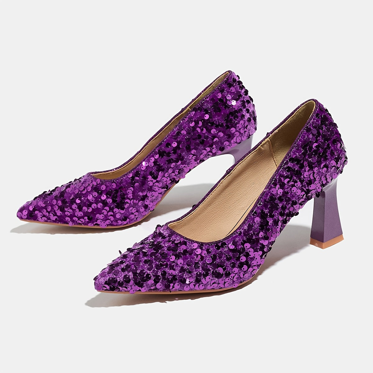 Women's Heels & Pumps - Comfort Fit for Everyday Wear – Blue – view 13