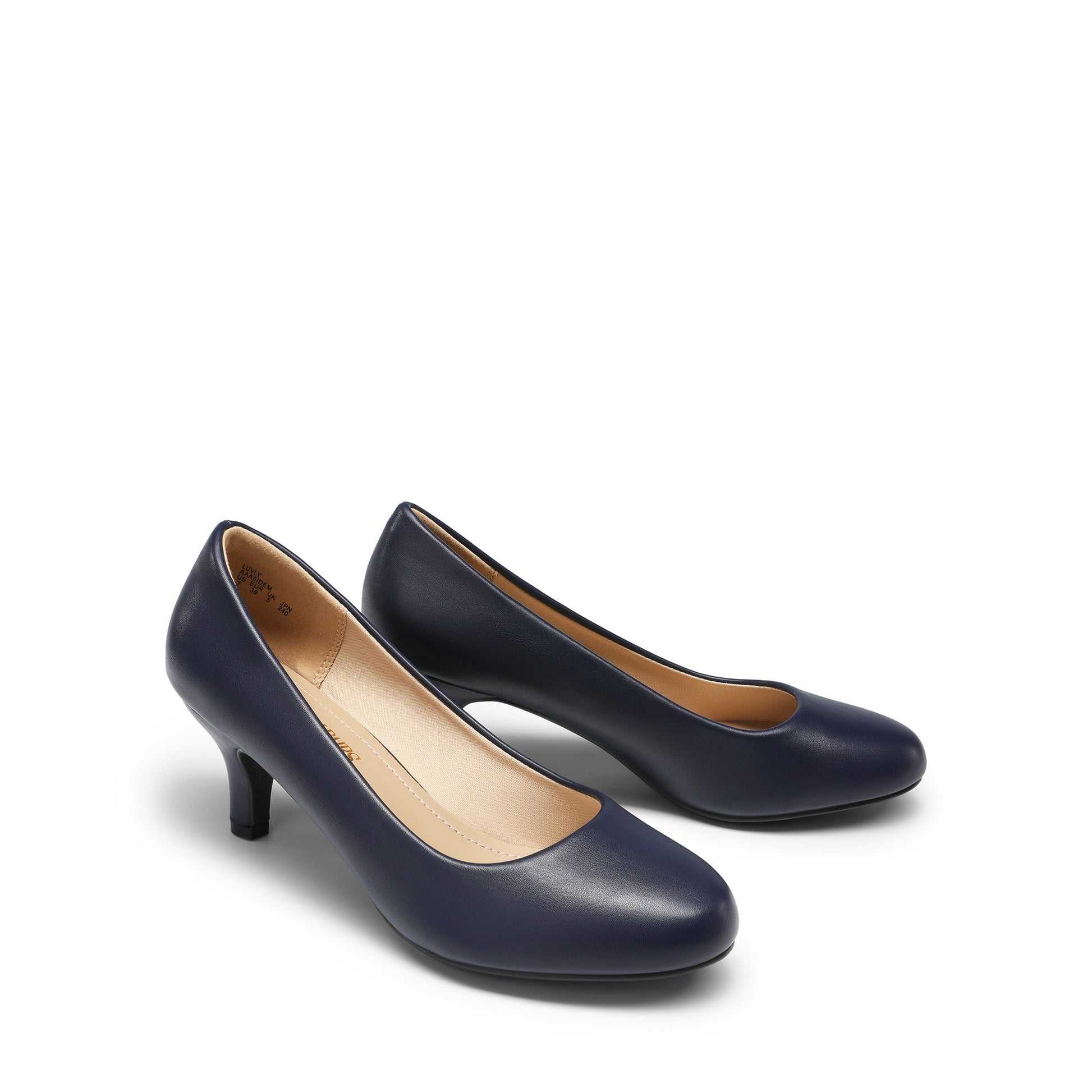 Women's Heels & Pumps – Comfort Fit for Work & Events – Golden – view 3