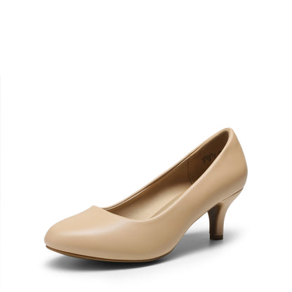 Women's Heels & Pumps – Comfort Fit for Work & Events – Golden – view 7