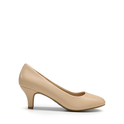 Women's Heels & Pumps – Comfort Fit for Work & Events – Golden – view 8