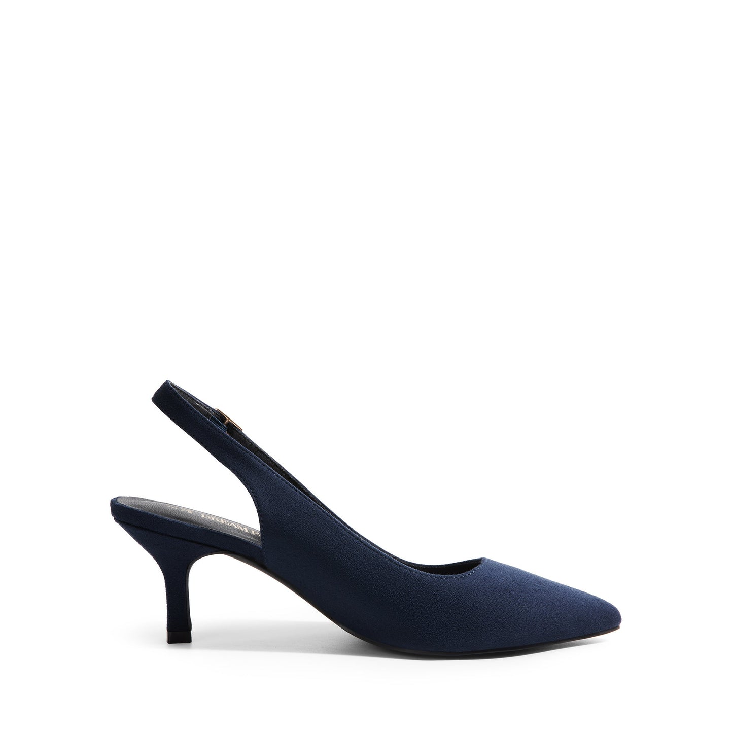 Women's Heels & Pumps – Comfort Fit for Work & Events – Navy Blue / Black – view 18