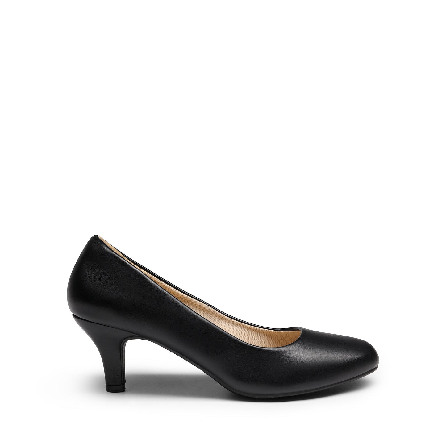 Women's Heels & Pumps – Slip-On for Everyday Wear – Black / Sea Blue – view 2